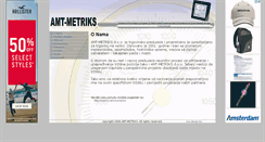 Desktop Screenshot of amt-metriks.ba